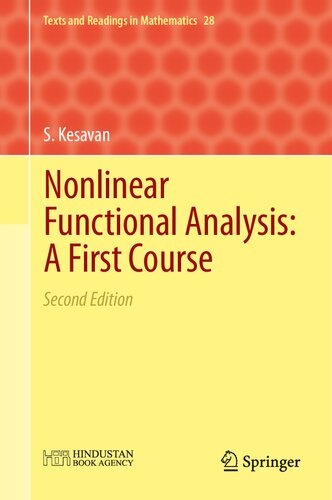 Nonlinear Functional Analysis - A First Course