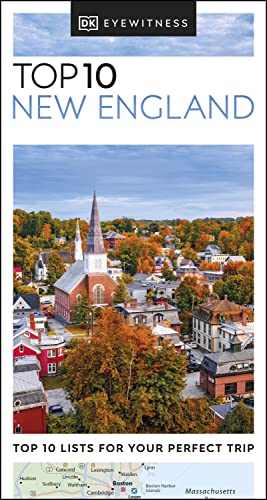 DK Eyewitness Top 10 New England (Pocket Travel Guide)