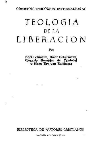 Teología de la liberación