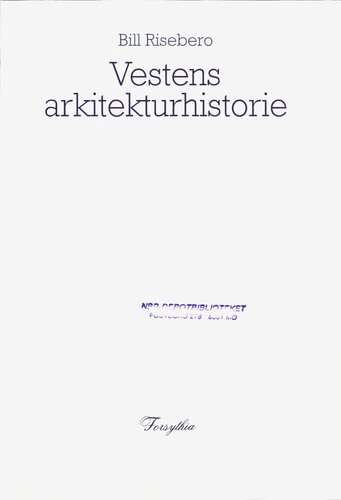 Vestens arkitekturhistorie