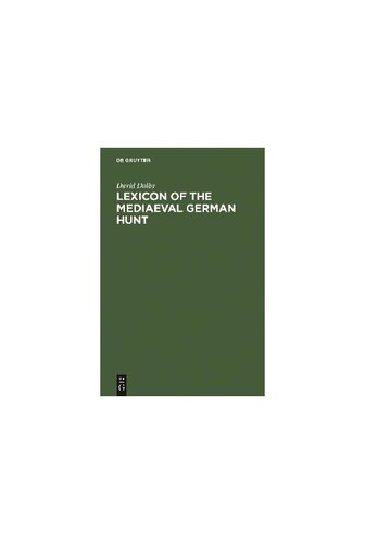 Lexicon of the Mediaeval German Hunt