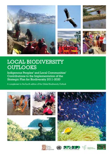 Local Biodiversity Outlooks. Indigenous Peoples’ and Local Communities’ Contributions to the Implementation of the Strategic Plan for Biodiversity 2011-2020. A complement to the fourth edition of the Global Biodiversity Outlook