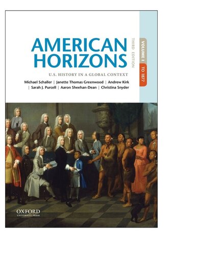 American Horizons: U.S. History in a Global Context