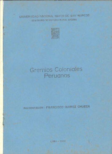 Gremios coloniales peruanos