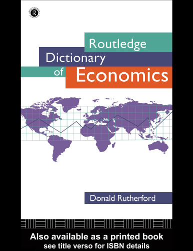 Routledge Dictionary of Economics