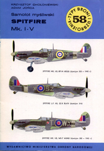 Samolot mysliwski Spitfire Mk. I - V