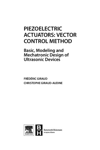 Piezoelectric Actuators: Vector Control Method.