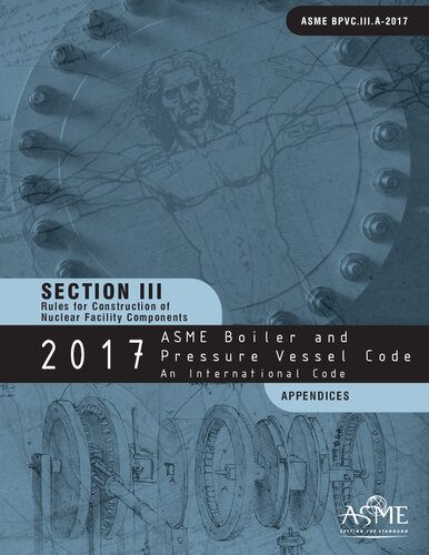 2017 ASME Boiler & Pressure Vessel Code: An International Code