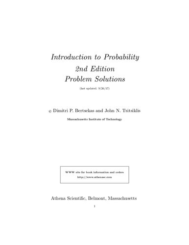 Introduction To Probability