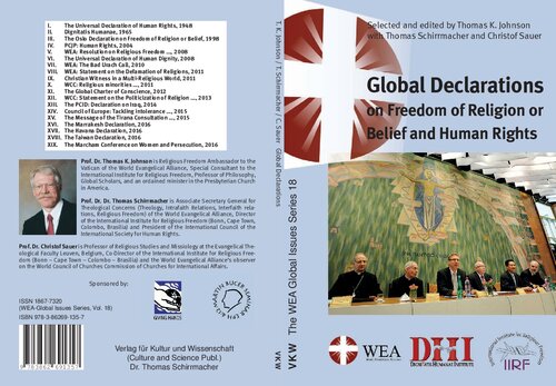 Global declarations on freedom of religion or belief and human rights