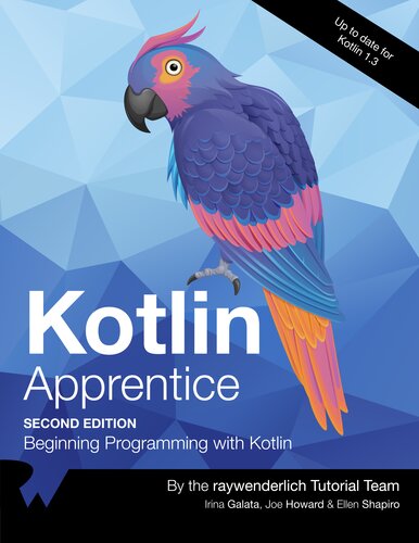 Kotlin Apprentice: Beginning Programming with Kotlin