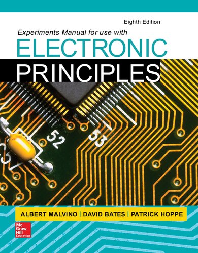 Experiments Manual to Accompany Electronic Principles, 8th Edition