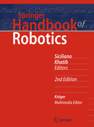 Springer Handbook of Robotics, 2nd Edition