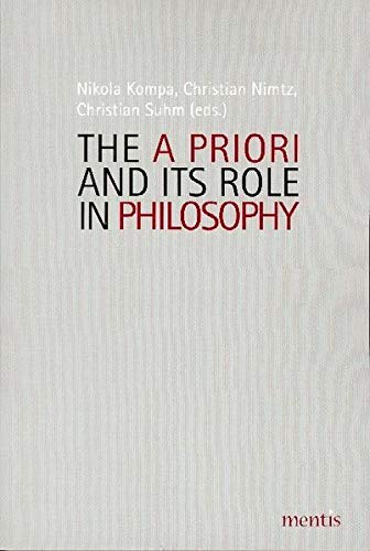 The a Priori and Its Role in Philosophy