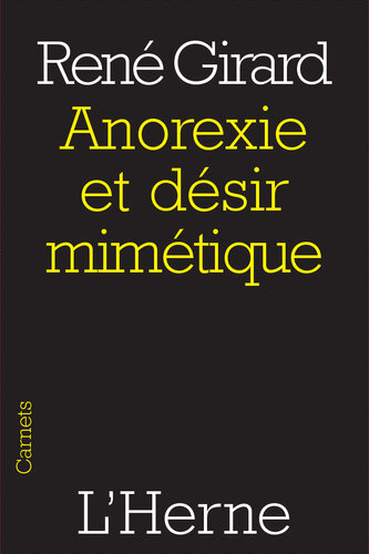 Anorexie et Désir Mimétique