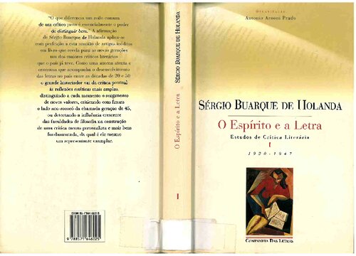 O Espírito e a Letra: estudos de crítica literária