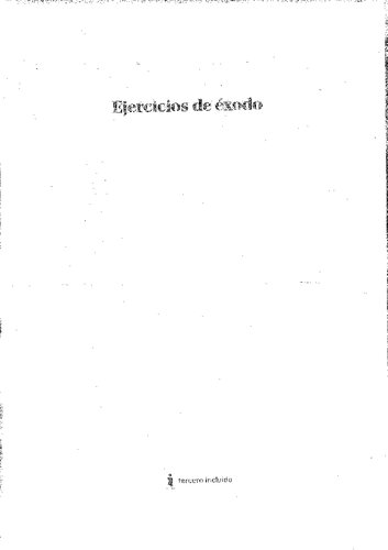 Ejercicios de Éxodo