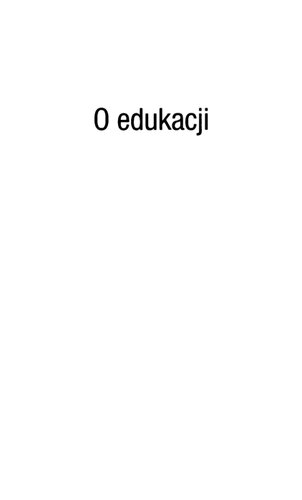 O edukacji. Rozmowy z Riccardo Mazzeo