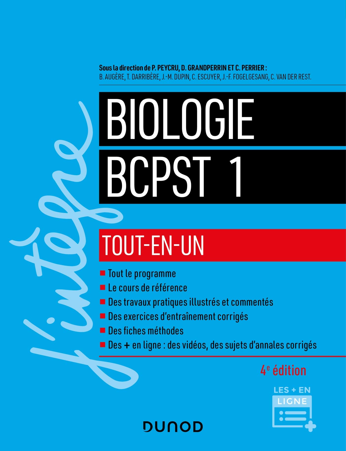 Biologie tout-en-un BCPST 1re année - 4e éd.