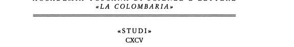 Virgilianisti antichi e tradizione indiretta