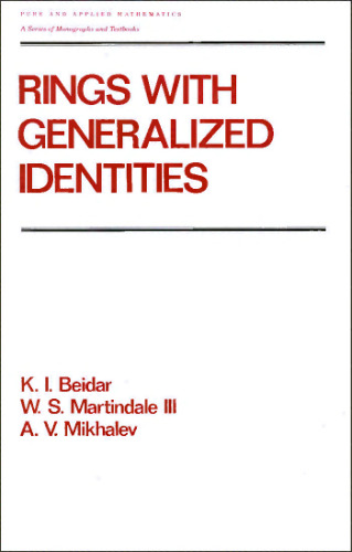 Rings with generalized identities