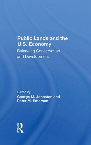 Public Lands and the U.S. Economy: Balancing Conservation and Development