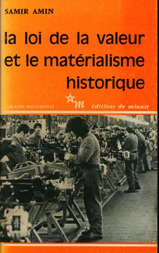 La loi de la valeur et le matérialisme historique