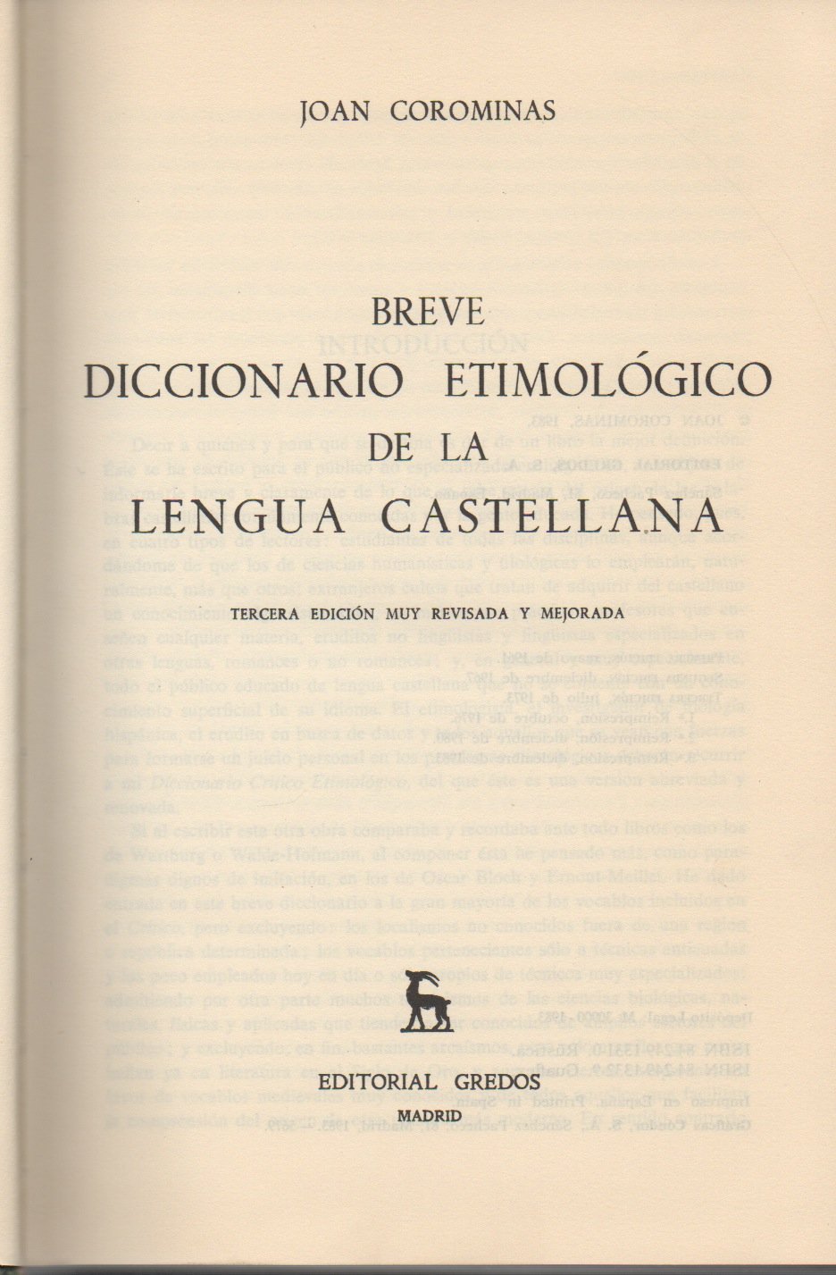 Breve Diccionario Etimologico De La Lengua Castellana (OCR)