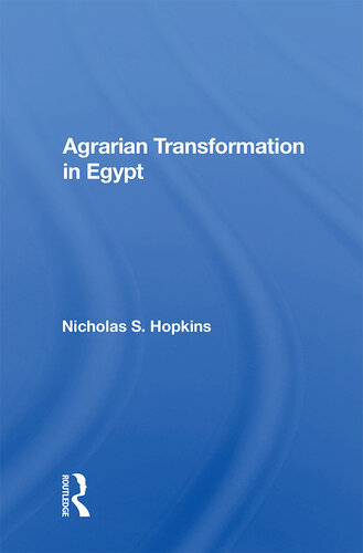 Agrarian Transformation in Egypt