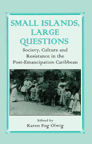 Small Islands, Large Questions: Society, Culture and Resistance in the Post-Emancipation Caribbean