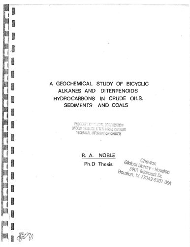 A geochemical study of bicyclic alkanes and diterpenoid hydrocarbons in crude oils, sediments and coals