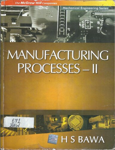 Manufacturing Processes-II