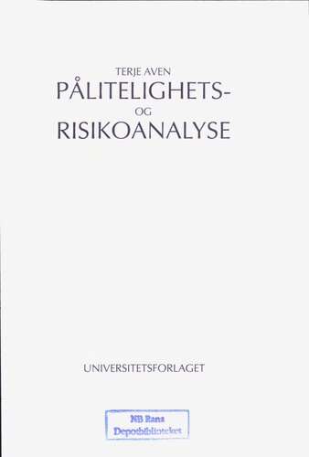 Pålitelighets- og risikoanalyse