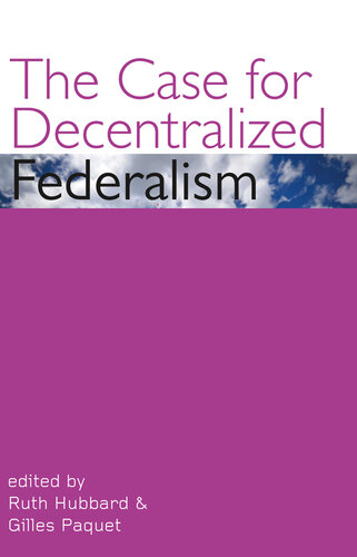 The Case for Decentralized Federalism