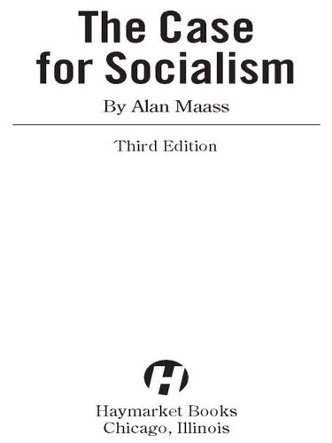 The Case for Socialism