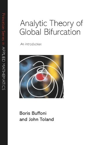 Analytic Theory of Global Bifurcation