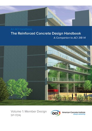 ACI Handbook The Reinforced Concrete Design Handbook Volume 1 ACI318-14