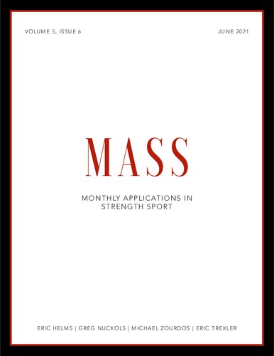 MASS (Monthly Applications in Strength Sport) - Volume 5 - Issue 06