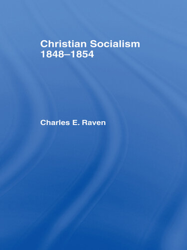 Christian Socialism 1848-1854