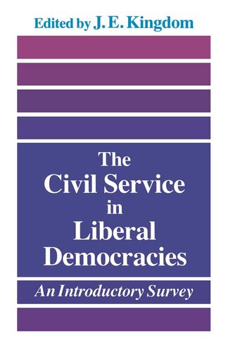 The Civil Service in Liberal Democracies: An Introductory Survey