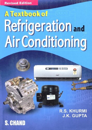 A Textbook of Refrigeration and Air Conditioning