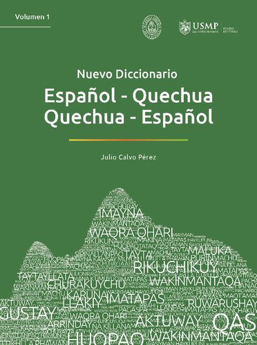 Nuevo diccionario español-quechua, quechua-español