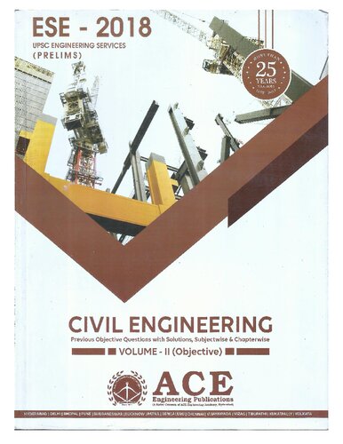 ESE(Prelims)-Civil Engineering: Volume 2