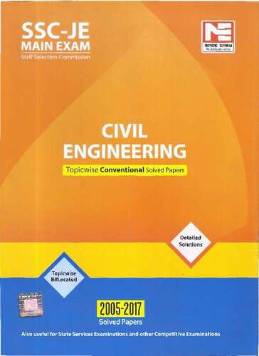 SSC JE(Mains)-Civil Engineering