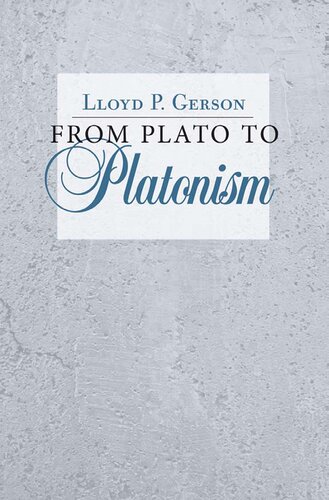 From Plato to  Platonism