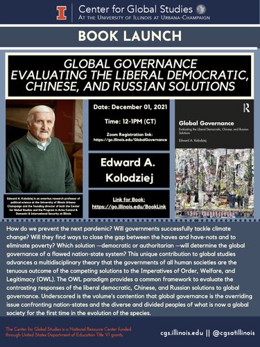 Global Governance: Evaluating the Liberal Democratic, Chinese, and Russian Solutions