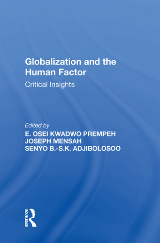 Globalization and the Human Factor: Critical Insights