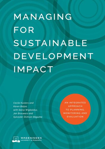 Managing for Sustainable Development Impact