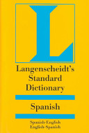 Langenscheidt's Standard French Dictionary: French-English, English-French