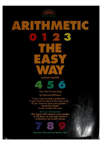 Barron's arithmetic the easy way /